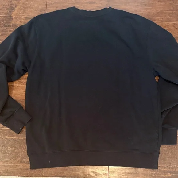 Living Fully Black Halloween Haunted House Sweatshirt Sweatshirts & Hoodies